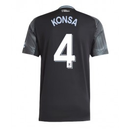 Aston Villa Ezri Konsa #4 Uit tenue 2025-26 Korte Mouw